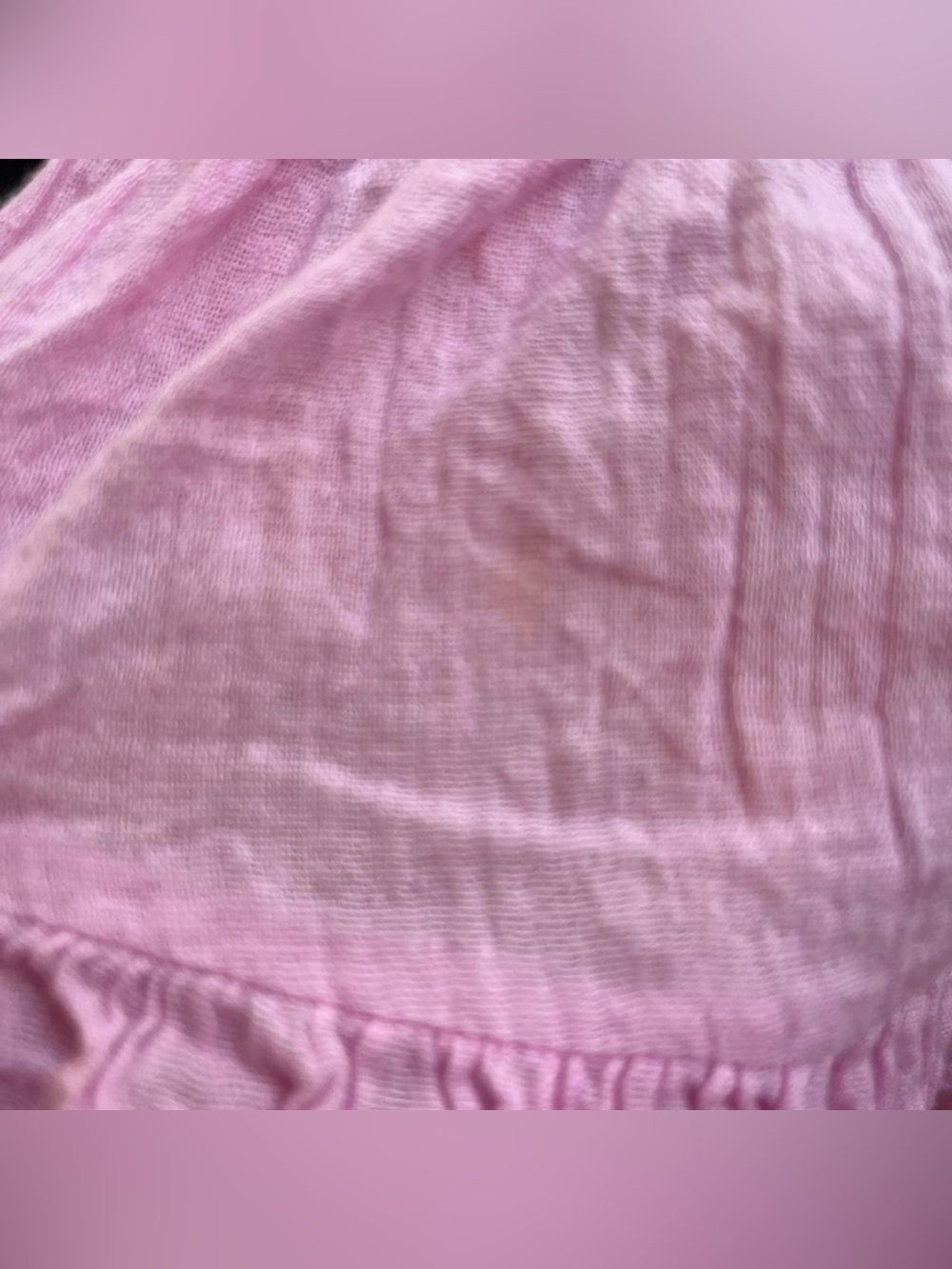Whimsy Twee 2000s Pink fairy handmade babydoll tank top with lace trim XL - Picture 8 of 8